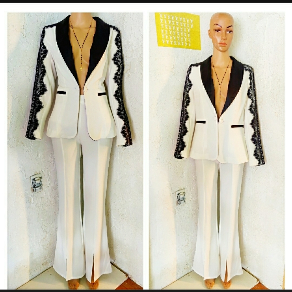 White Pantsuit